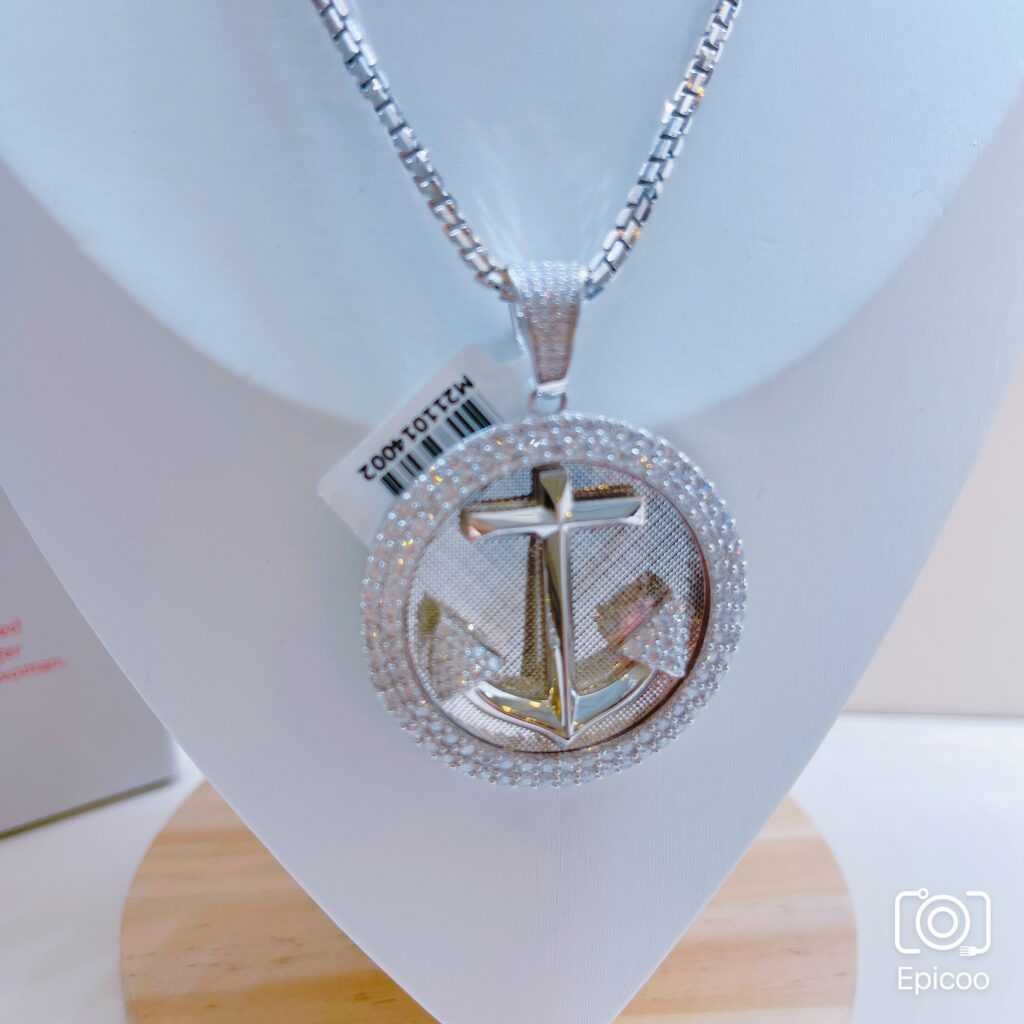 Dây vàng trắng 18k vq05