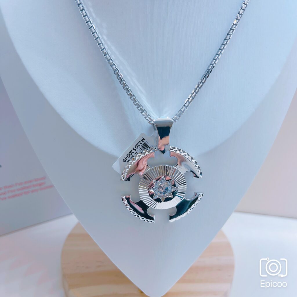 Dây vàng trắng 18k vq01